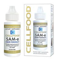 Cellfood Sam-e Liquid Formula +, 1 oz. - Superior Absorption, Helps Support Healthy Mood Levels, Joint and Liver Health - Gluten Free, GMO Free