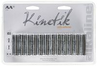 KINETIK 53335 Alkaline Batteries AA, 36 Pack