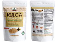 Maca Powder from Peru ! Boosts Immune System ! USDA Certified Organic - Rich in Antioxidants, Helps Energy Boost, Libido, Stamina, Endurance and Mood (1 LB) GILATINIZED
