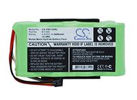 Replacement Battery for Fluke Fluke 123 (Firmware Below V2, Fluke 123S (Firmware Below V2, Fluke 43 Power Quality Analyze, Fluke 43B Power Quality Analyz, Scopemeter 120 B11483, BP120MH