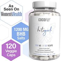 COCOFLY Ultra Fast Keto Boost - 1200 mg KetoGirl Burn Pills for Women, Utilize Fat for Energy, Super Rapid Ketosis, Enhanced Pure BHB Salts, 6X Advanced Weight Loss Supplement, Slim Exogenous Ketones