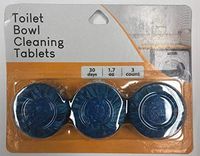 Toilet Bowl Cleaning Tablets (3 per Pack): 6 Packs