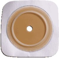 Convatec Sur-fit Natura Durahesive Cut-to-fit Skin Barrier with Flexible Tape Collar 5" L x 5" W Size Square Shape (Box of 10 Each)