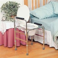 Preston - Drop-Arm Commode Includes 6 gallon commode pan and cover (For Drop-Arm Commode )