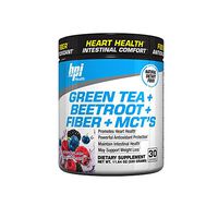 Green Tea Extract with Beetroot, Fiber and MCT's - For Healthy Weight Support, Cardiovascular and Intestinal Health – Powerful Antioxidant & Free Radical Protection – 30 Servings, Berry Splash
