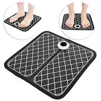 Foot Massager, EMS Foot Massager, Intelligent Foot Muscle Massage Device Instrument Shiatsu Deep Kneading Back Massager with Heat