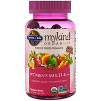 Garden of Life, Mykind Organics, Women's Multi 40+, Organic Berry, 120 Gummy Drops