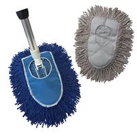 Triangle Dust Mop Kit: 4 Piece Industrial Dust Mop Kit