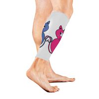 Leg Sleeve Two Cats in Love Calf Sleeves 1 Pair for Men/Women Running/Cycling/Maternity/Travel/Ourdoor Activities