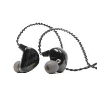 Geek Wold GK3 3DD Triple Dynamic Driver In-Ear Earbuds Headphones with OFC Cable for Cellphone, Without Mic