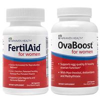 FertilAid for Women and Ovaboost Combo 1 Month Supply