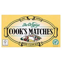 Cook's The Original Safety Matches (Pack of 12 x Box)