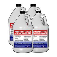 Propylene Glycol - 99.9% Pure Food Grade USP Highest Quality 4x1 Gallon