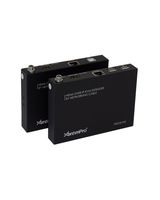 XtremPro 61009 61009 HDMI KVM Extender Over TCP/IP Single Cat5e RJ45 Transmitter Receiver - Black,