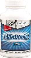 Vitacost L-Glutamine - 500 mg - 100 Capsules
