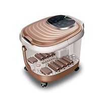 DAFREW Footbath, Fully Automatic Heating Foot Tub Electric Massage Foot Massager (Color : B)
