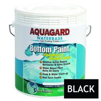 AQUAGARD #10101 Aquagard Waterbased Anti-Fouling Bottom Paint - 1Gal - Black
