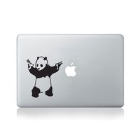 Banksy Panda Vinyl MacBook Decal/Laptop Decal - Fits MacBook Air (11/13), MacBook Pro (13/15), MacBook Pro Retina (13/15) and MacBook Retina (12)