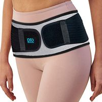 Sacroiliac Hip Belt for Women & Men That Alleviate Sciatica, Lower Back & Lumbar Pain Relief. Diamond Back Brace Provides SI Joint Pelvic Support, Nerve Compression & Stability Anti-Slip (XL/XXL Size)