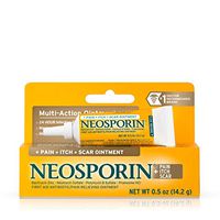 Neosporin Pain Itch Scar Antibiotic Ointment for Infection Prevention and Pain Relief, .5 oz