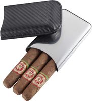 Visol Roscoe Carbon Fiber Patterned Cigar Case