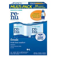 SCS Bausch + Lomb Renu Fresh Multi-purpose Cleaning Solution - 16 Oz. Bottles - 2 Pk.