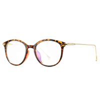 COASION Blue Light Blocking Glasses for Women Vintage Round Anti Blue Ray Computer Game Eyeglasses (Tortoise/Gold)