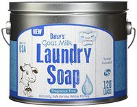 B&N All Natural Daisy's Goat Milk Powdered Soap Laundry Detergent, Fragrance Free, 67.2 Ounces - 120 Loads