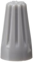 Morris Products 23171 Screw On Wire Connector, P1 Type, Gray, 22 - 14 Awg, max: 1 #14 w/1 #20 min: 2 #22 Wire Combinations, 300V Max Voltage (Pack of 1000)