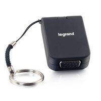 C2g (Cables to Go) 26871 USB-C to VGA Travel Adapter, Black