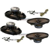 Pioneer TS-G6844R G Series 2-Way 800 Watt 6" x 8" Coaxial Car Speaker (2 pairs)
