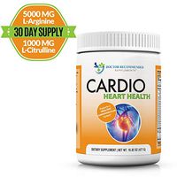 Cardio Heart Health Powder – L-Arginine Supplement 5000mg & L-Citrulline 1000mg,16.82 oz