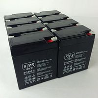 SPS Brand 6V 8.5Ah SLA Replacement Battery for Sure Light 3909 (10 Pack)