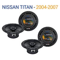 Compatible with Nissan Titan 2004-2007 Factory Speaker Replacement Harmony (2) R65 Package New