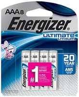 EVEREADY Battery CO L92SBP-8 Energizer AAA Lithium Battery (8 Pack) (Limited Edition)