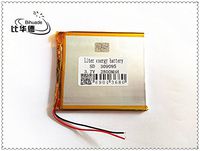 3.7V 2800mAh 309095 Lithium Polymer Li-Po Rechargeable Battery for MP4 MP5 GPS PSP Mobile Video Game