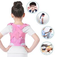 Posture Correctors, Back Shoulder Lumbar Waist Supporting Belt Bone Injury Correction Straighten Upper Back Slouching Corrective Prvent Children humpback(S)