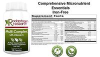 Multi - Complex with Vitamin K | High Potency Multivitamin Multimineral Supplement | Vitamins C E D B Complex Folate Methylcobalamin Calcium Zinc and more | Essential Bioavailable Micronutrients 180 C