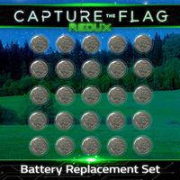 Starlux Games Complete Replacement Battery Set for Capture The Flag Redux or Starlight Swimming