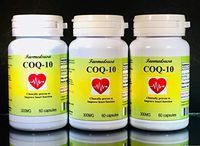 CoQ-10 Q-10 coq10 CO Q10 co-Enzyme 300mg - Various Sizes. Made in USA (3 Bottles - 180 [3x60] Capsules)