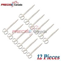 Precise Canada: Operating Scissors, Nursing Scissors Straight Made of High Grade Stainless Steel SH/BL, 5.5" (12)