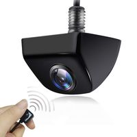 Gizzsh Vehicle Backup Camera, IP69K Waterproof 170° Wide Angle Reverse Camera Exclusive Remote Control Rear View Camera Universal Front/Side/Back up Car Camera for Truck RV SUV(96629black)