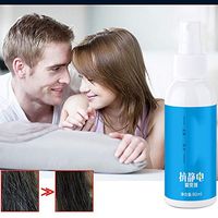 Anti-Static Spray, Anti-Static Spray Winter Clothes & Hair,Fast Electrostatic Removal & Long Term Care, Balancing Spray Anti-Static and Replenishes Moisture 80ML