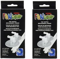 Thermos Replacement SoLDYZ Straws for 12 Ounce Funtainer Bottle, Clear, 2 Count (2 Pack)