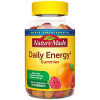 Nature Made Daily Energy‡ Gummies with Vitamin A, C, D3, B12, Biotin, Zinc, 70 Count for Metabolic Health‡ (Packaging May Vary)