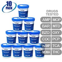 MiCare [10pk] - 12-Panel Multi Drug Test Cup (AMP/BAR/BZO/COC/mAMP/MDMA/MOP/MTD/OXY/PCP/TCA/THC) #MI-TDOA-7125
