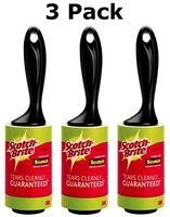 3M Scotch-Brite Lint Roller, 95 Sheets (3 Pack)