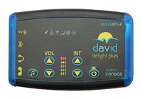 Mind Alive David DELIGHT PLUS Light & Sound Machine w/ 25 Sessions Blue