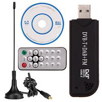 USB2.0 Digital DVB-T SDR+DAB+FM HDTV TV Tuner Receiver Stick RTL2832U+R820T