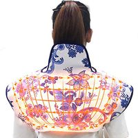 ZWPY Electric Heated Thermal Therapy Heat Pad, Heated Shoulder Support Brace with Over-Heating Protection and Heating Function for Promote Blood Circulation and Improve Fatigue